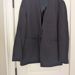 SPANX Charcoal Gray Blazer